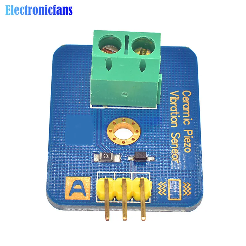 Керамический пьезо модуль датчика вибрации аналоговые компоненты электрооборудования датчик s 3,3 V/5 V для Arduino UNO R3 DIY KIT