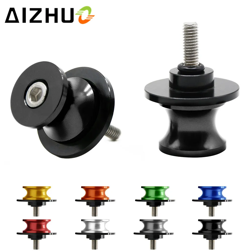 Swingarm Sliders Spools Motorcycle Accessories 6mm 8mm CNC aluminum stand Screws For Yamaha  FZ6 YZF R1 R3 R25 R6 R600R FZ8 FZ1