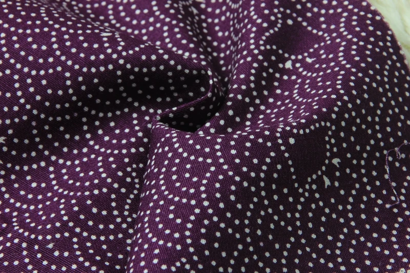 Половина ярда импорт хлопчатобумажной ткани японский геометрический принт ткань, ручной работы DIY лоскутное мешок одежды платье ткани A709