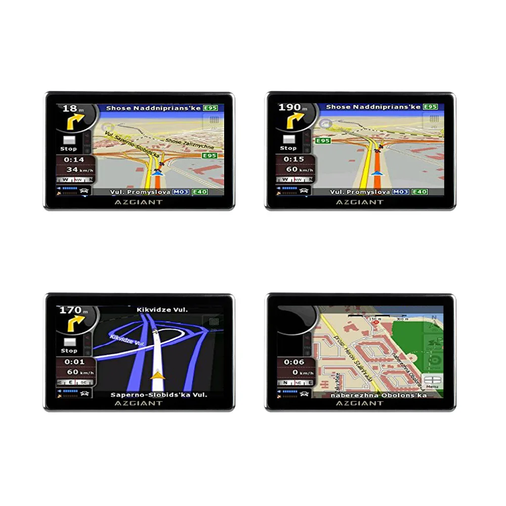 AZGIANT 7 &quotBlutooth Wi Fi Car грузовик навигация gps DVR СБ Tablet Сенсорный экран Android вождения