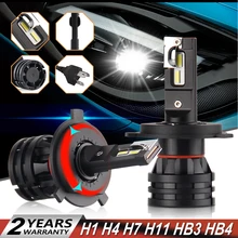 Buy BraveWay 2019 New Arrival 16000LM H4 LED Headlights for Cars H1 H4 H7 H8 H9 H11 HB3 HB4 9005 Turbo LED Bulbs for Auto Lights 12V Free Shipping