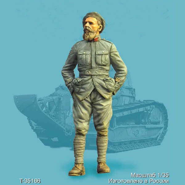 1/35 сборный Набор фигурок из смолы во французском танкере WWI|Наборы для сборки