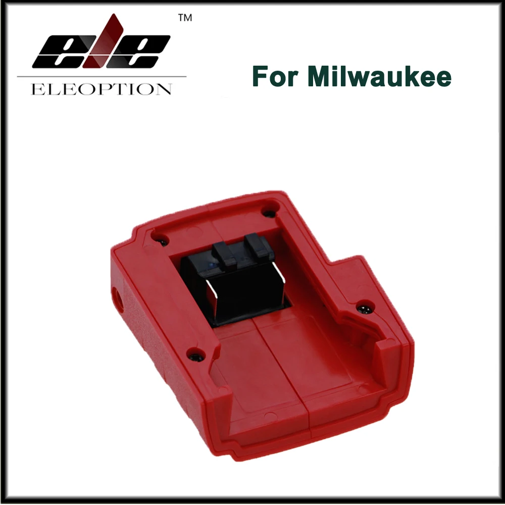 

Eleoption USB and DC 12V Adapter for Milwaukee 49-24-2371 Lithium-Ion Battery Power Source