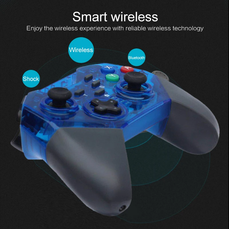 Bluetooth беспроводной Pro контроллер Joypad пульт дистанционного управления геймпад для Nintendo Switch Pro консоль для NS для ПК контроллер игровой джойстик