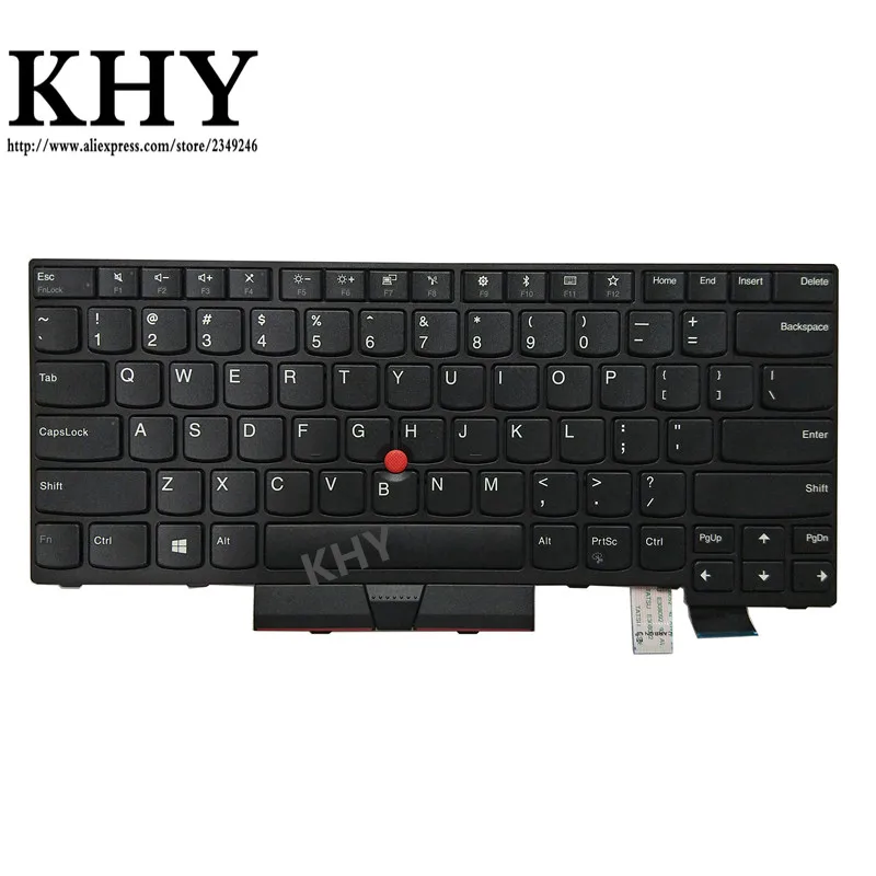 US клавиатура для ThinkPad A475 A485 T470 T480 PN внутренней катушкой, 01HX339 01HX379 01HX299 01HX328 01HX368 01HX408 01AX364 01AX405 01AX446