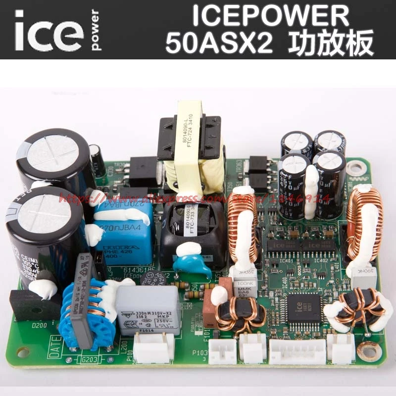 ICEPOWER мощность Плата усилителя цифровой усилитель мощности модуль Professional level ICE50ASX2 Усилитель мощности доска