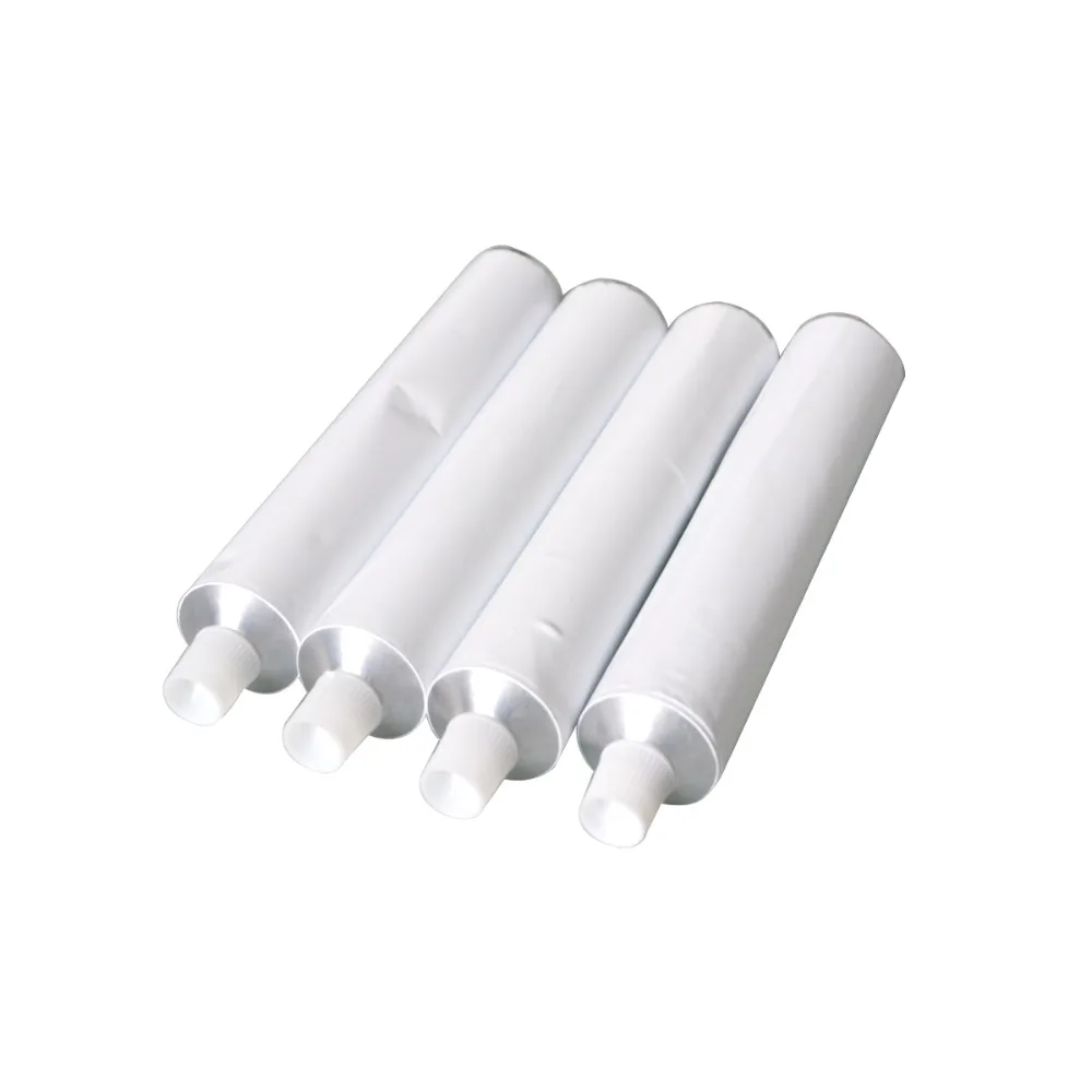 Wholesale 100pcs 50ml Aluminum Empty Toothpaste Tubes w/ Needle Cap
