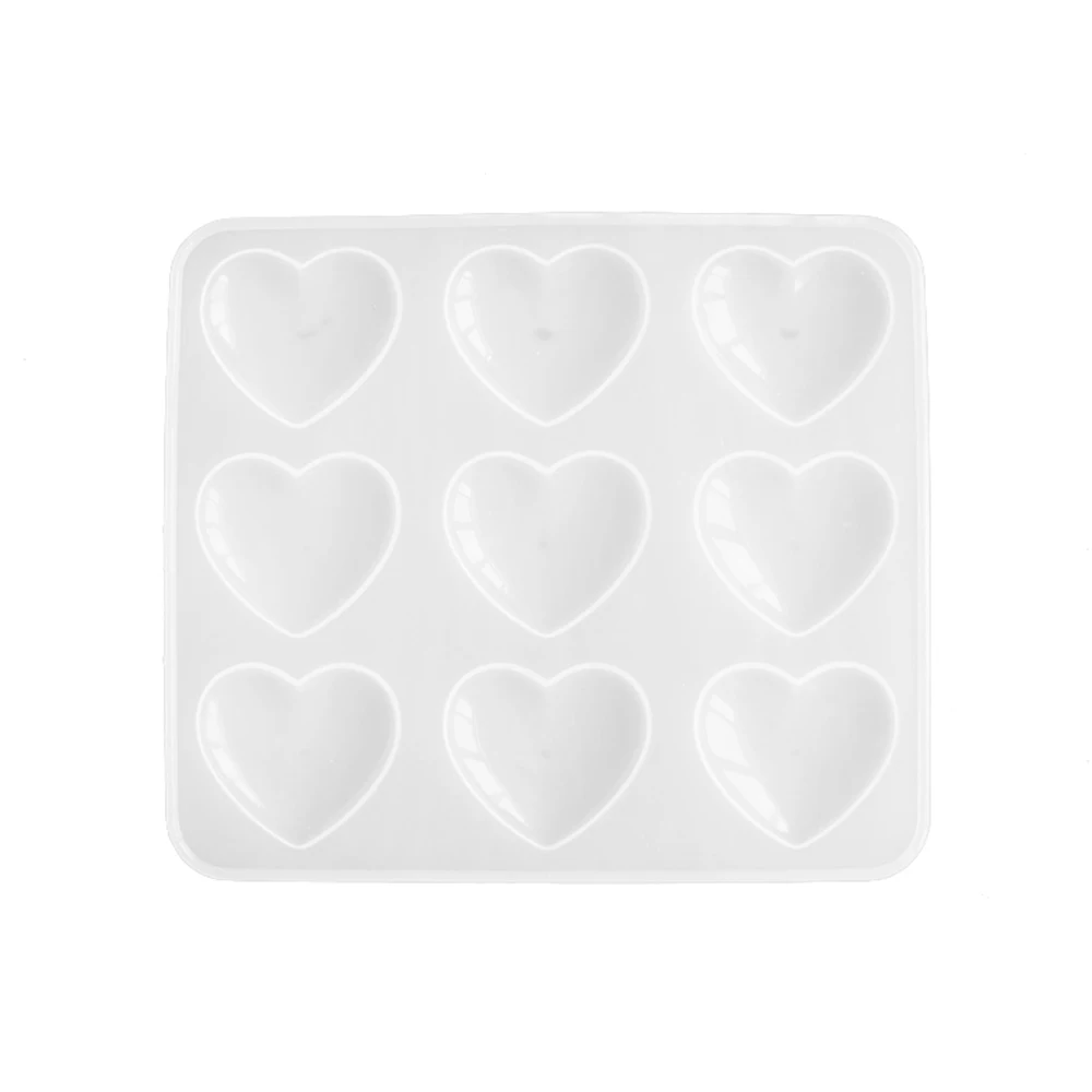 Украшения из смолы в форме сердца подвесные формы 2019 креативные для DIY украшения