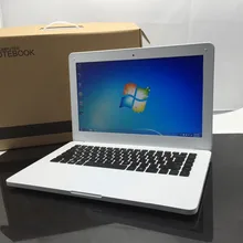 windows 10 system 13.3 inch pc White laptop 8G ram 500G HDD and 64G SSD with wifi and camera