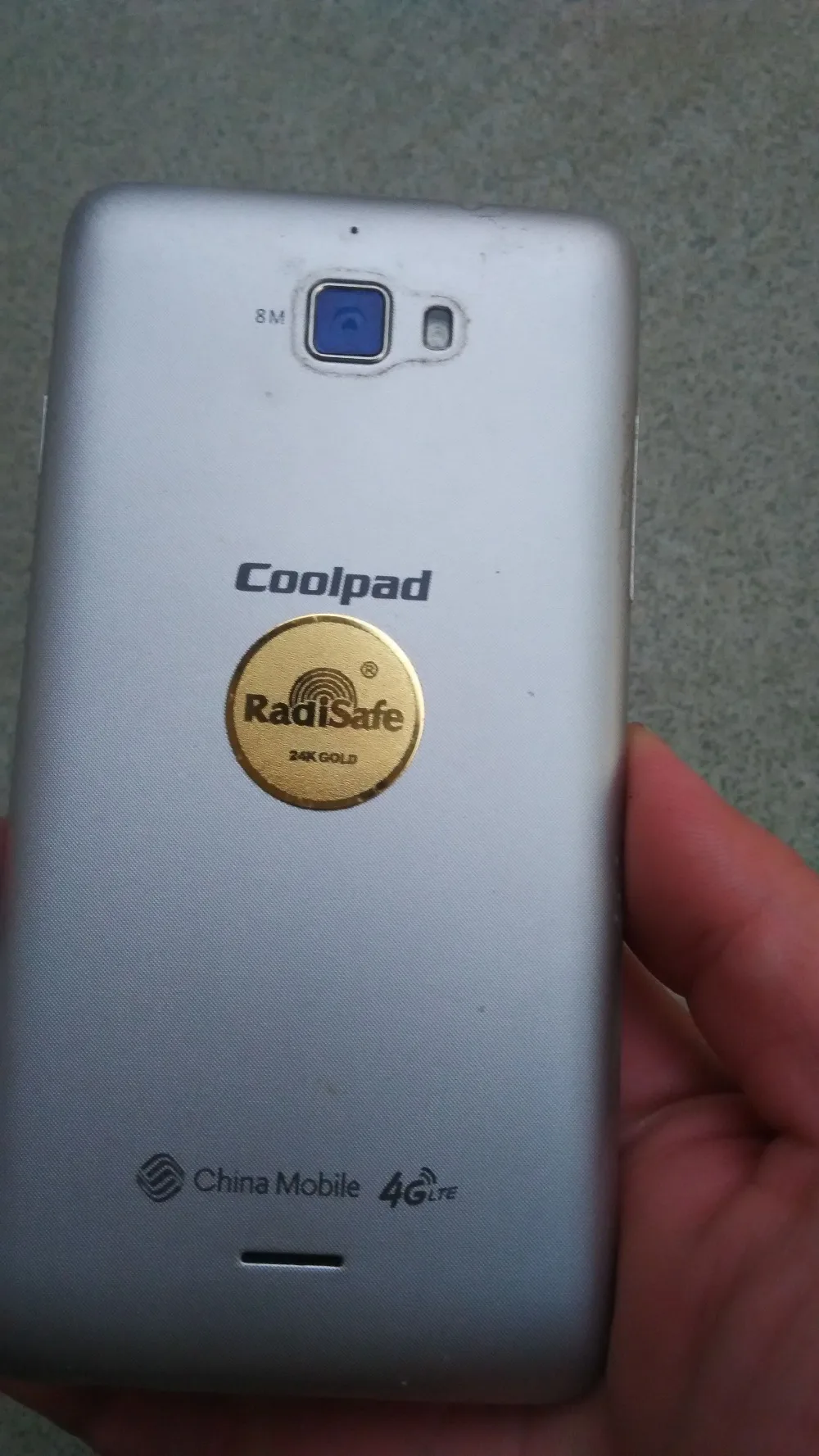 2019hot المنتج ملصقات هاتف محمول حقا العمل shiled 99.8% 24K-Gold راضي الآمن ملصق مضاد للإشعاع 50 قطعة/الوحدة شحن shppin
