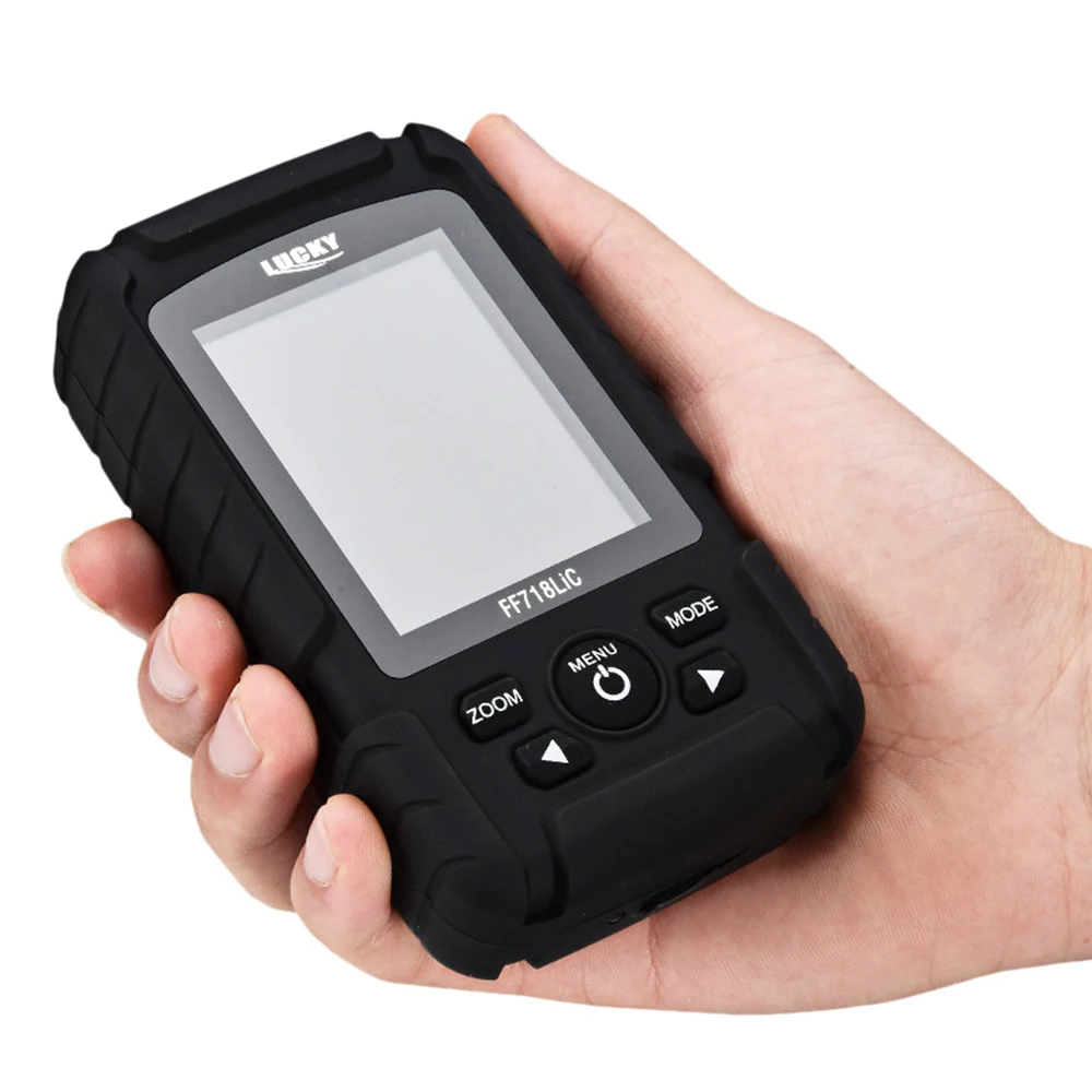 محظوظ FF718LiC-t المحمولة تحت السلكية السمك مكتشف مع شاشة lcd