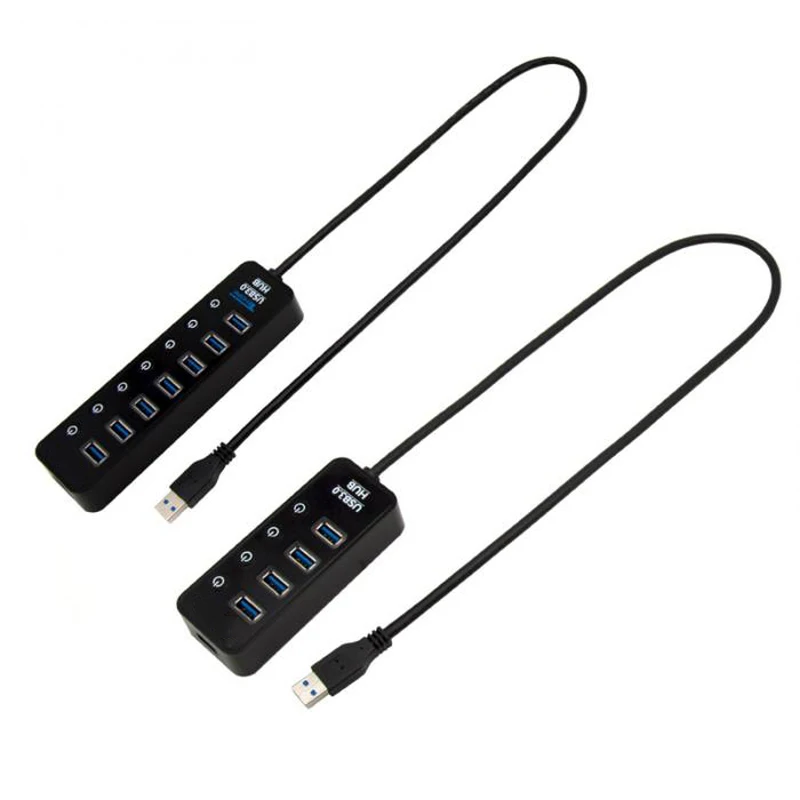 Умное зарядное устройство супер usb хаб с портом передачи данных USB 3 0 + 1 Смарт порт