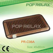 POP RELAX far infrared magnetic negative ion tourmaline heat pad PR-C06A brown 45x80cm FLAT