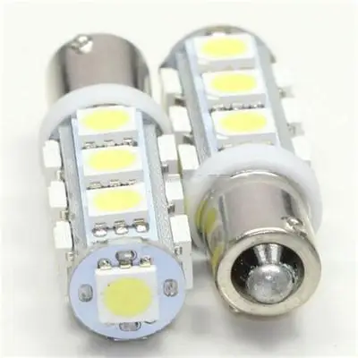 Автомобильная светодиодная Лампа BA9S 5050 13 SMD Холодный белый