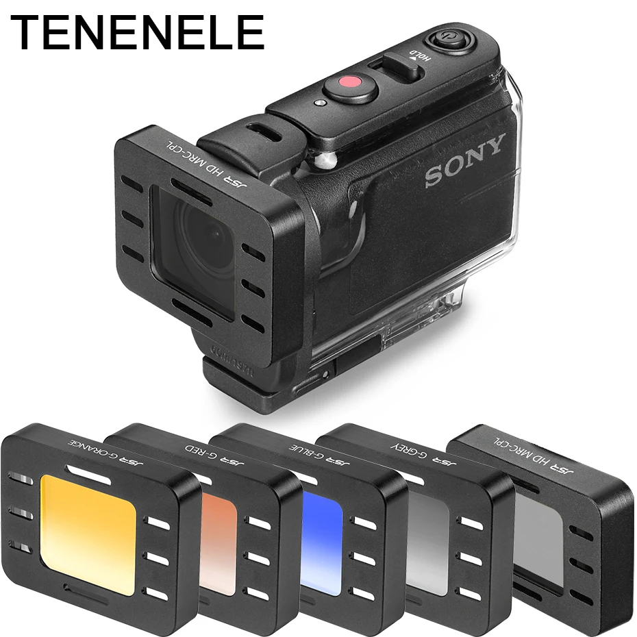 Фильтр для экшн камеры Sony HDR AS50 AS300 AS300R поляризационные УФ фильтры ND
