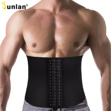 Junlan Талии Тренажер для мужчин, из неопрена Формирователь тела потоотделение пояс для похудения уменьшая сауна Корректирующее белье для мужчин s утягивающий пояс для живота боди