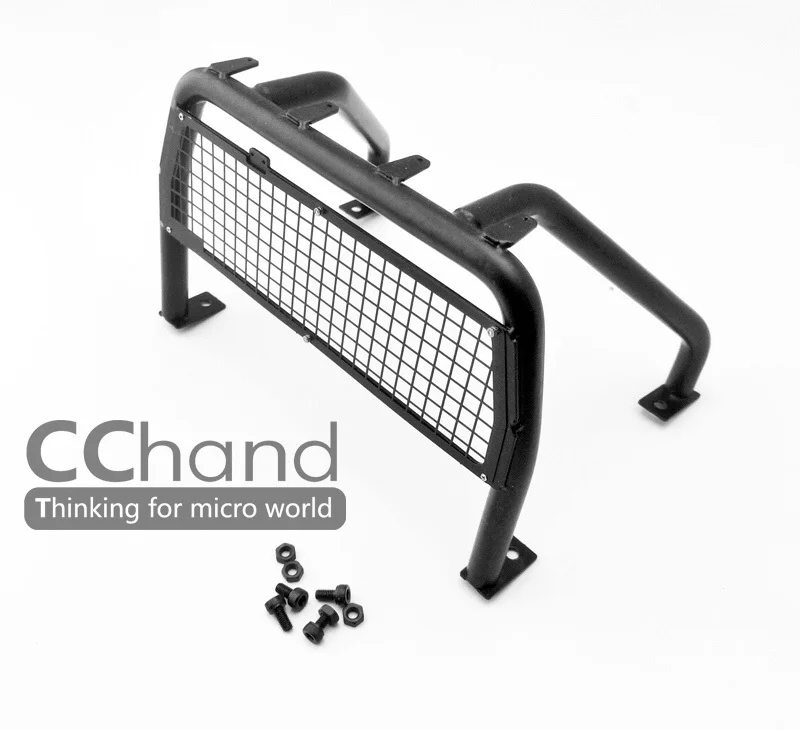 

CChand 1/10 scale RC Metal Roll rolling rack cage For RC4WD TF2 Trail Finder 2 Rock Pickup Truck Toys