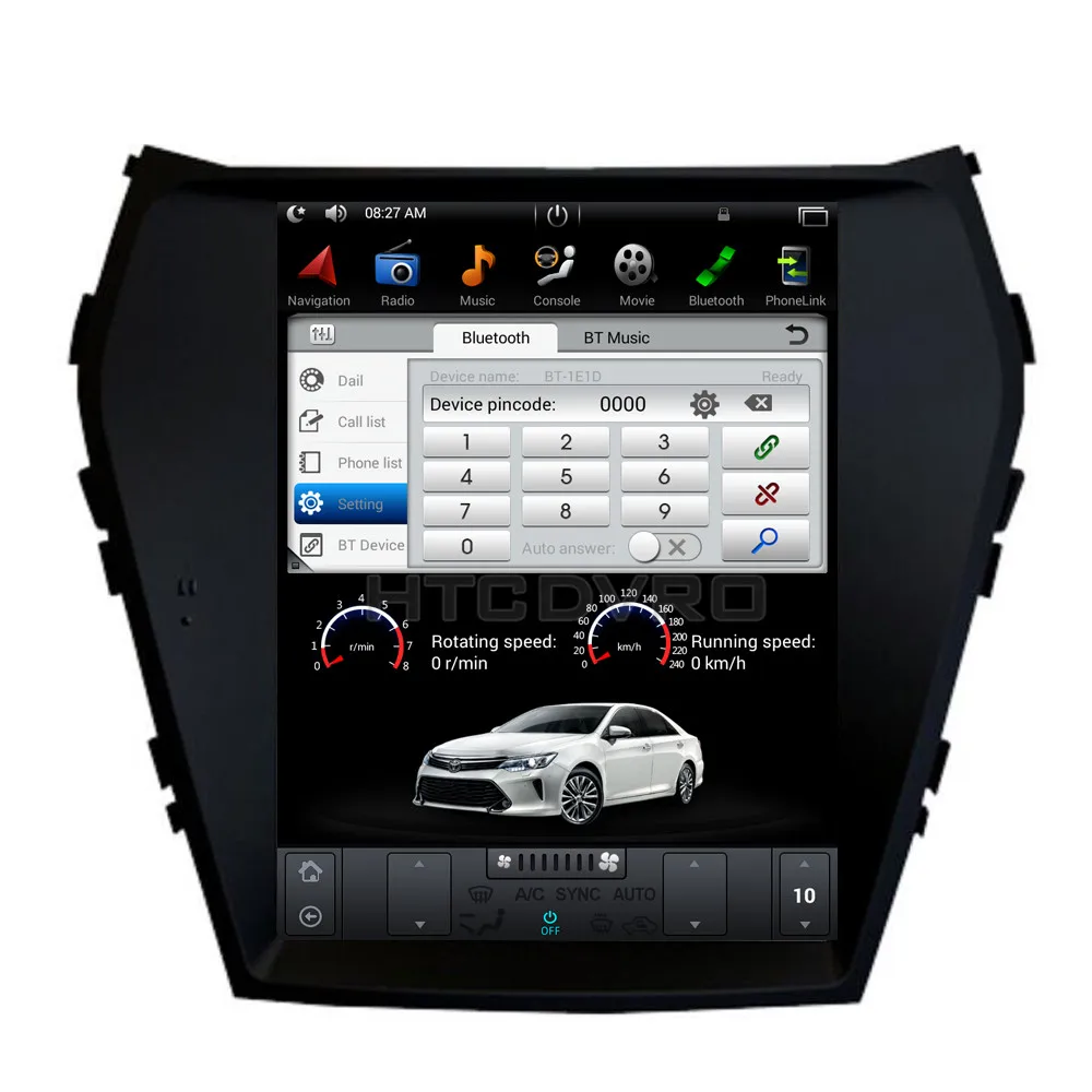 Discount YMODVHT 10.4inch Telsa Style Vertical Screen Quad Core Android 7.1 2GB RAM Car DVD GPS for Hyundai Santa FE/ IX45 2013-2016 2017 3 Discount YMODVHT 10.4inch Telsa Style Vertical Screen Quad Core Android 7.1 2GB RAM Car DVD GPS for Hyundai Santa FE/ IX45 2013-2016 2017 3