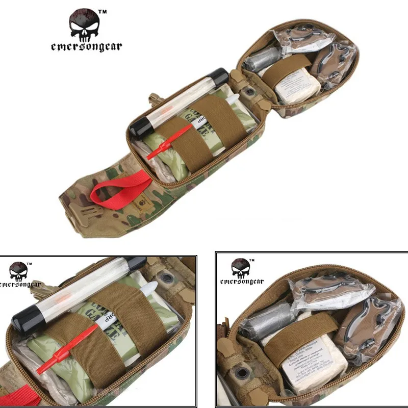 Emerson Экипировка Военная аптечка медицинская сумка Molle Военная страйкбол Спорт на открытом воздухе Боевая Экипировка EM6368