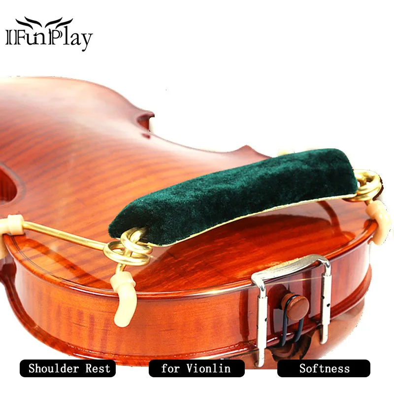 Full Size Violin Shoulder Rest Jiayouy Violin Shoulder Rest For 1/2 Size (Blue Comfort Foam Pad With Silicone Feet) Viola Sponge