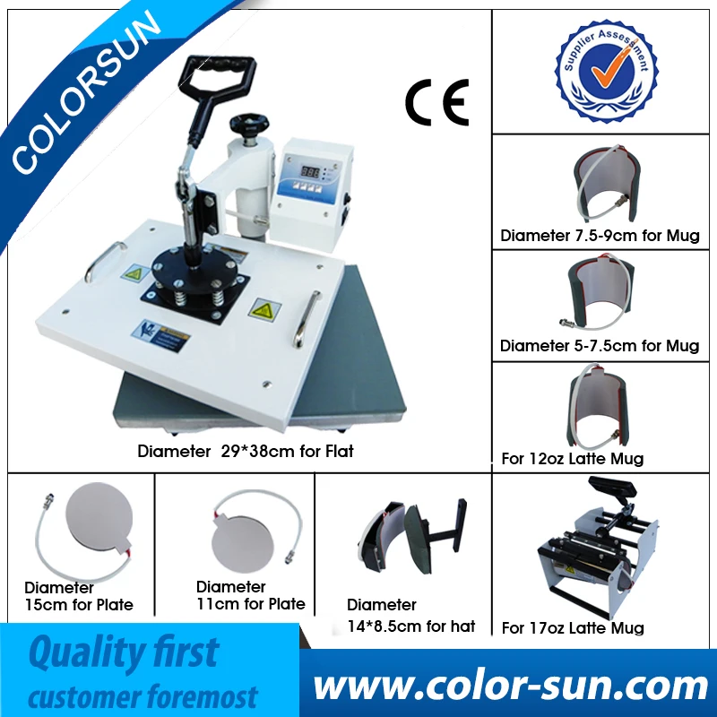 8 in 1 combo sublimation transfer font b machine b font font b heat b font