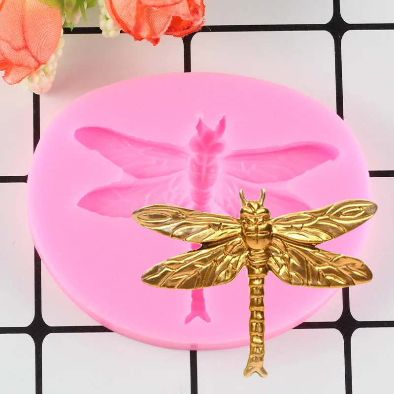 Details about   Silicone Dragonflies Fondant Cake Sugarcraft Baking Mould Chocolate Mold !! 