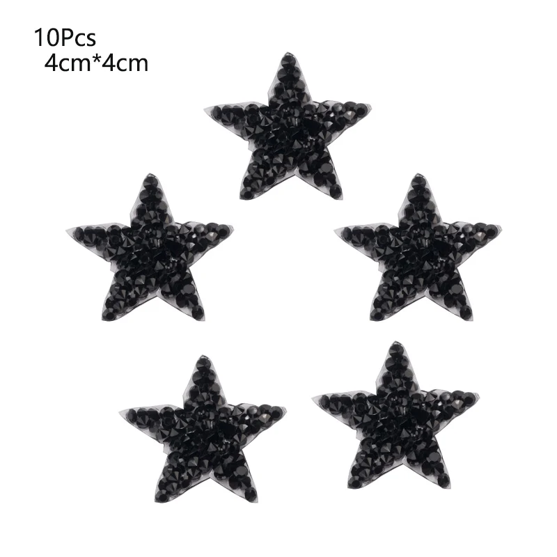4cm black 10piece
