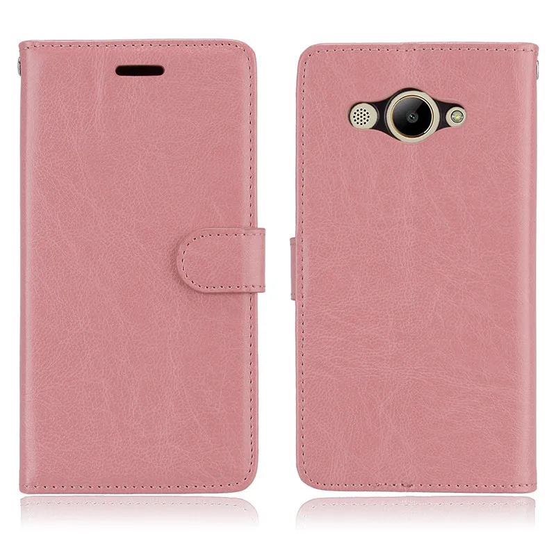 Huawei Y3 CRO-L22 L23 L02 чехол 5,0 дюймов кошелек Стиль из искусственной кожи защитный чехол-накладка на заднюю панель для huawei Y3() чехол для телефона чехол
