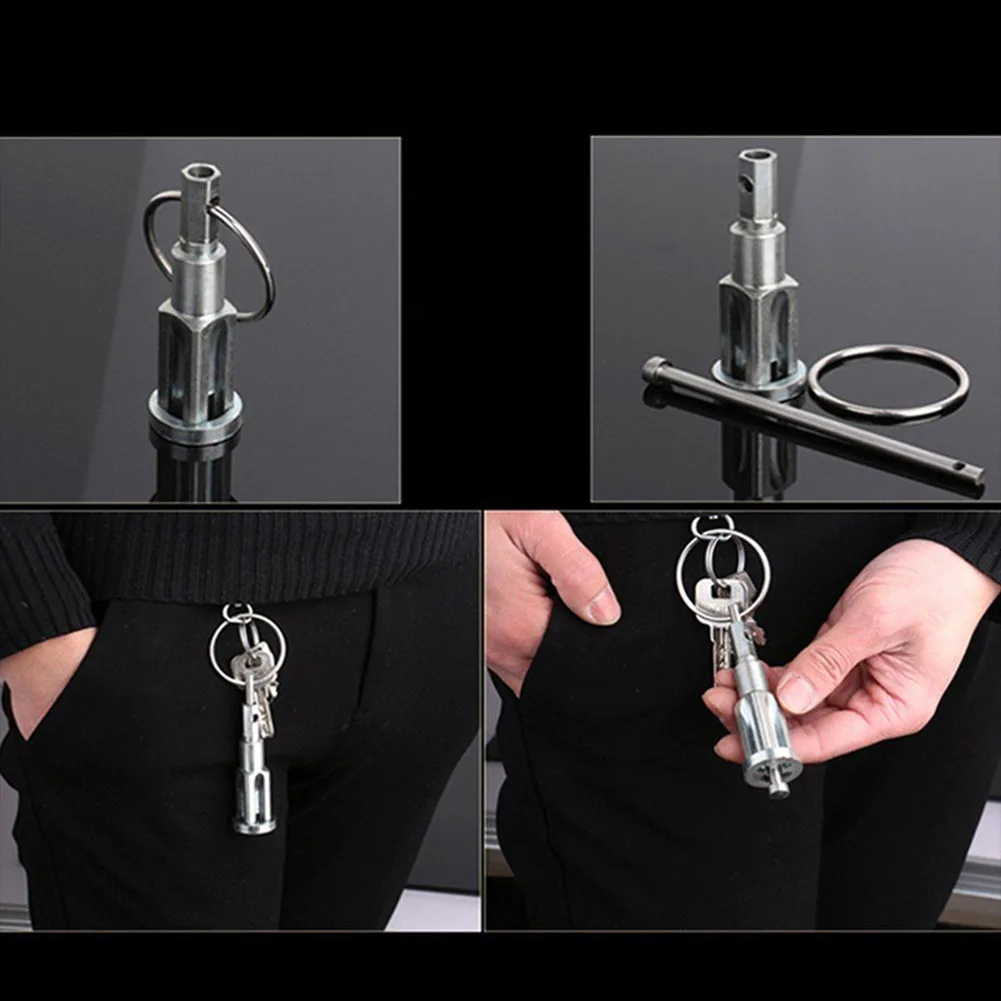 

New Wire Stripping Tool Flashlight Dual-use Fast Switch Terminal Block with Keychain SF66