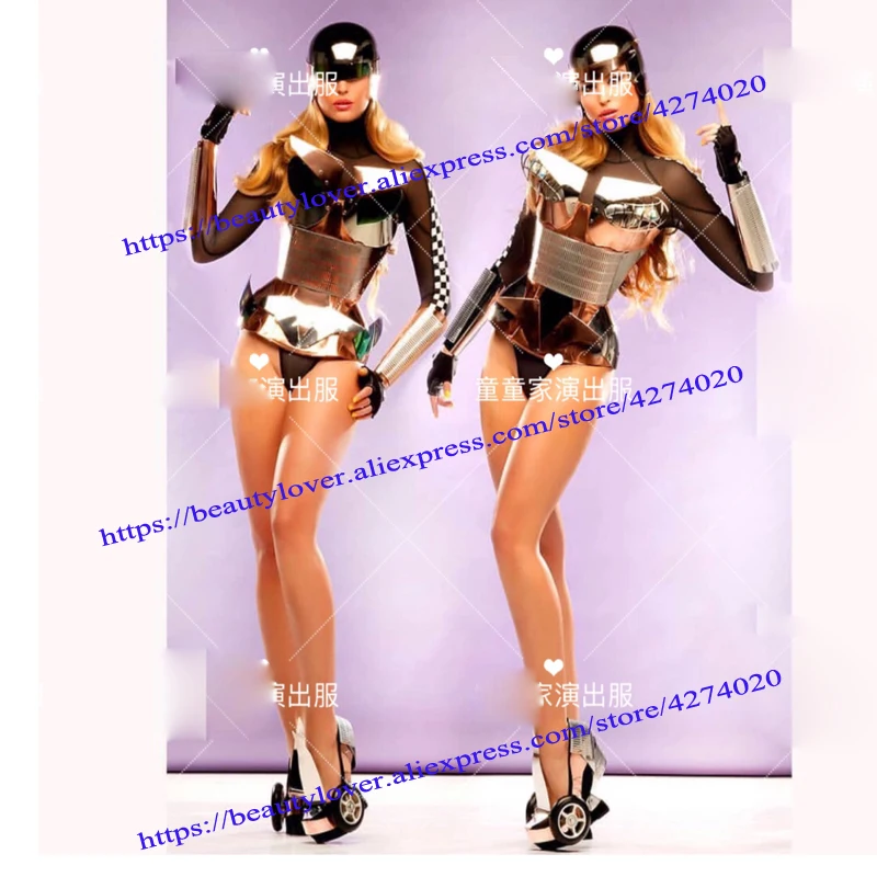 gold costume