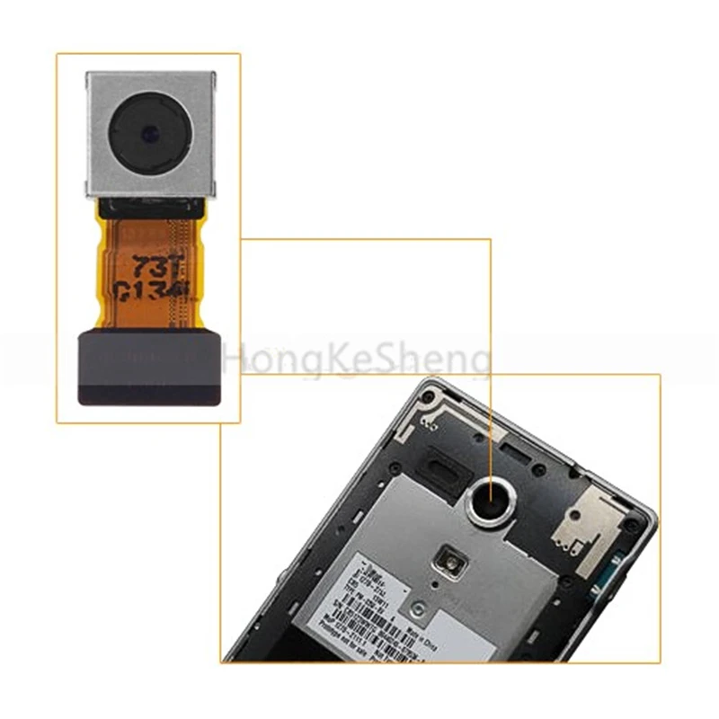 Задняя камера OEM для Sony Xperia SP M35H M35C M35T C5302 C5303|Модули камеры мобильных телефонов| |