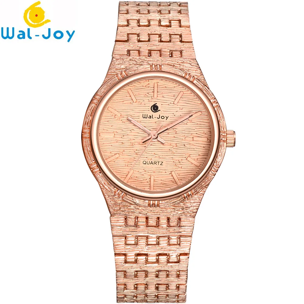 Wal Joy Montre Femme роскошные часы с браслетом для женщин из нержавеющей стали