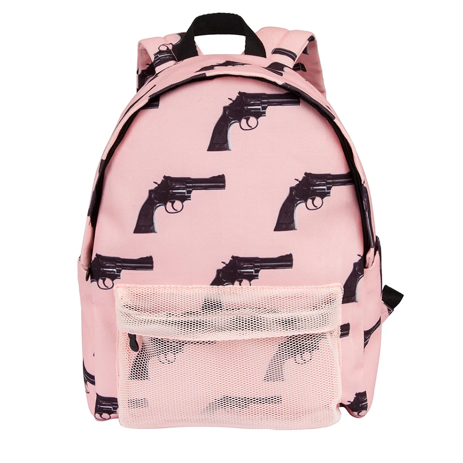 

YIZISToRE Original creative polyester canvas backpacks printed school bags for boys and girls in CAPSULE series(FUN KIK)