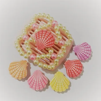 

Colorful shells beads small size magic comb 20 pcs/lot classical comb Easy to Use easy to use for young&old