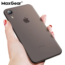 Ультратонкий матовый прозрачный PP чехол для телефона iPhone 7 X XS XR XS Max 0,4 мм Тонкий задний Чехол для iPhone 6 6s 7 8 Plus 5 5S SE 9