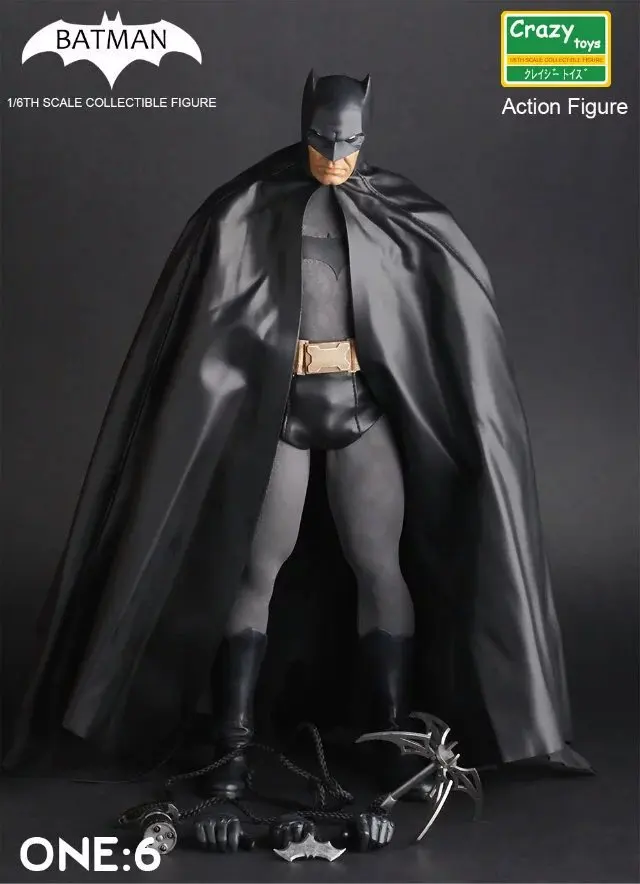 

Crazy Toys 30cm Batman PVC Action Figure Collectible Model Toy 12" 30cm