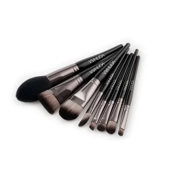 

VVHUDA Professional Makeup Brushes Set 8Pcs Powder Foundation Contour Blending Eyeshadow Eyeliner Bronzer Lip Face Brush Kit