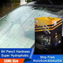 Rising Star RS-A-CCZ02 Rain & Water Repellent Nano Hydrophobic Liquid Glass Coating for Window 50ml Kit Professionals