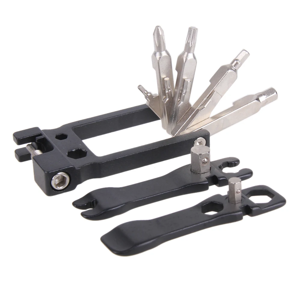 

19 in 1 Bicycle Tools Foldable Hex Key Screwdriver Wrench MTB Mountain Cycling Bike Repair Tools Multi Kit