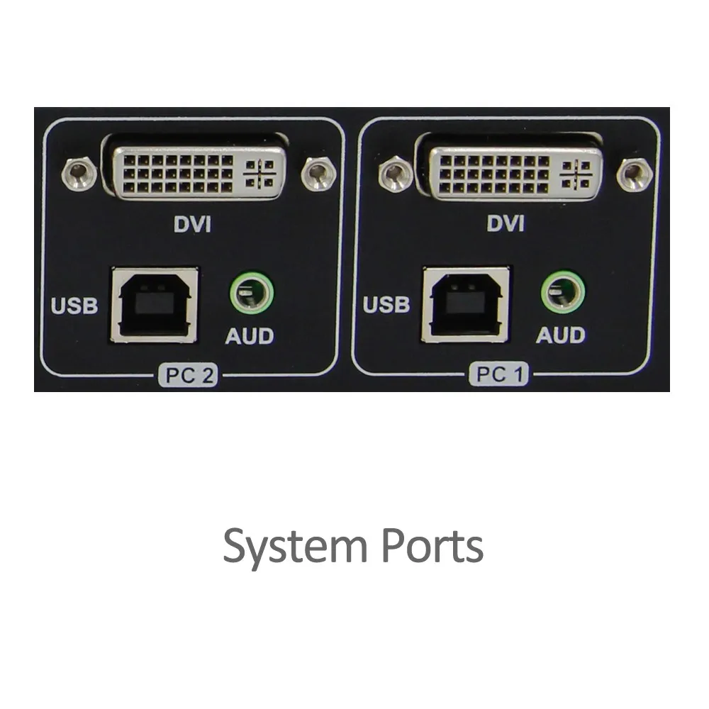 DHL Бесплатный доставка Tesla Smart DVI KVM переключатель 4 порта с IP управлением USB2.0 аудио