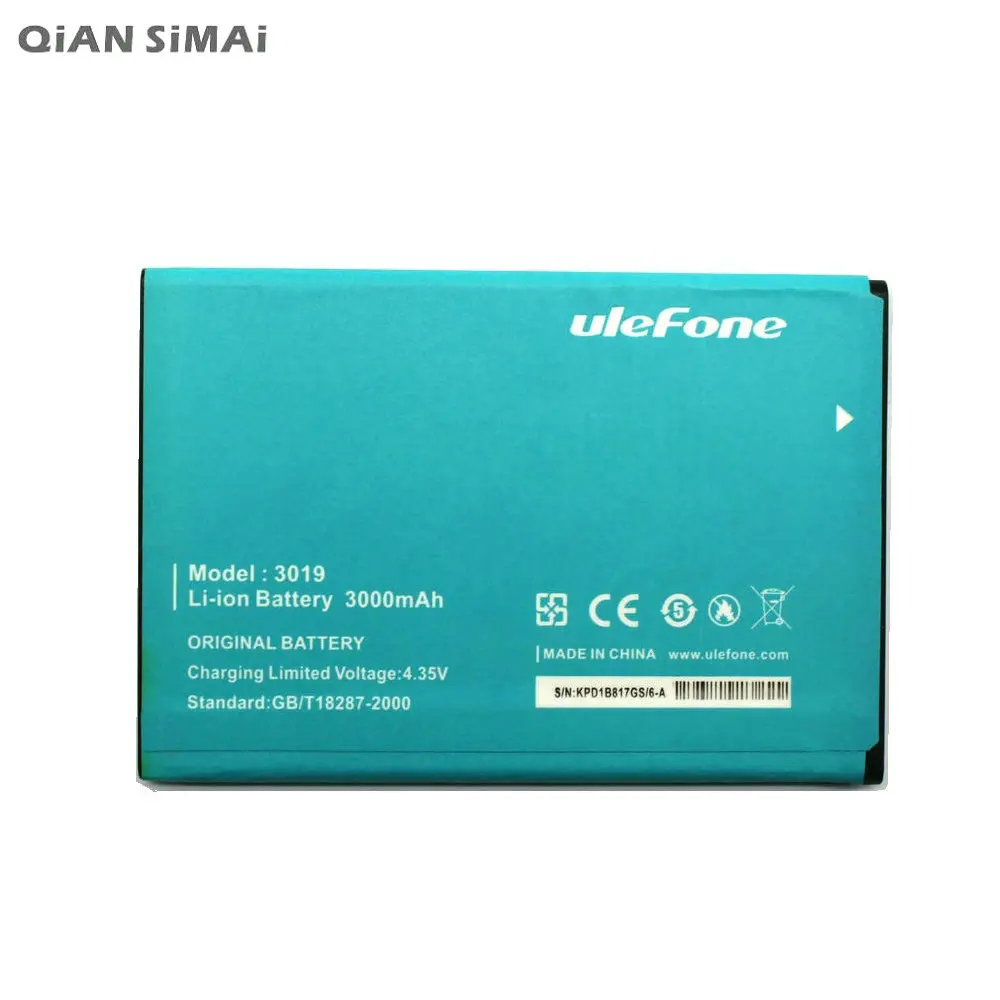 1 шт. 100% высокое качество аккумулятор 3300 мАч для телефона Ulefone L55 Ulfone be pro|3300mah