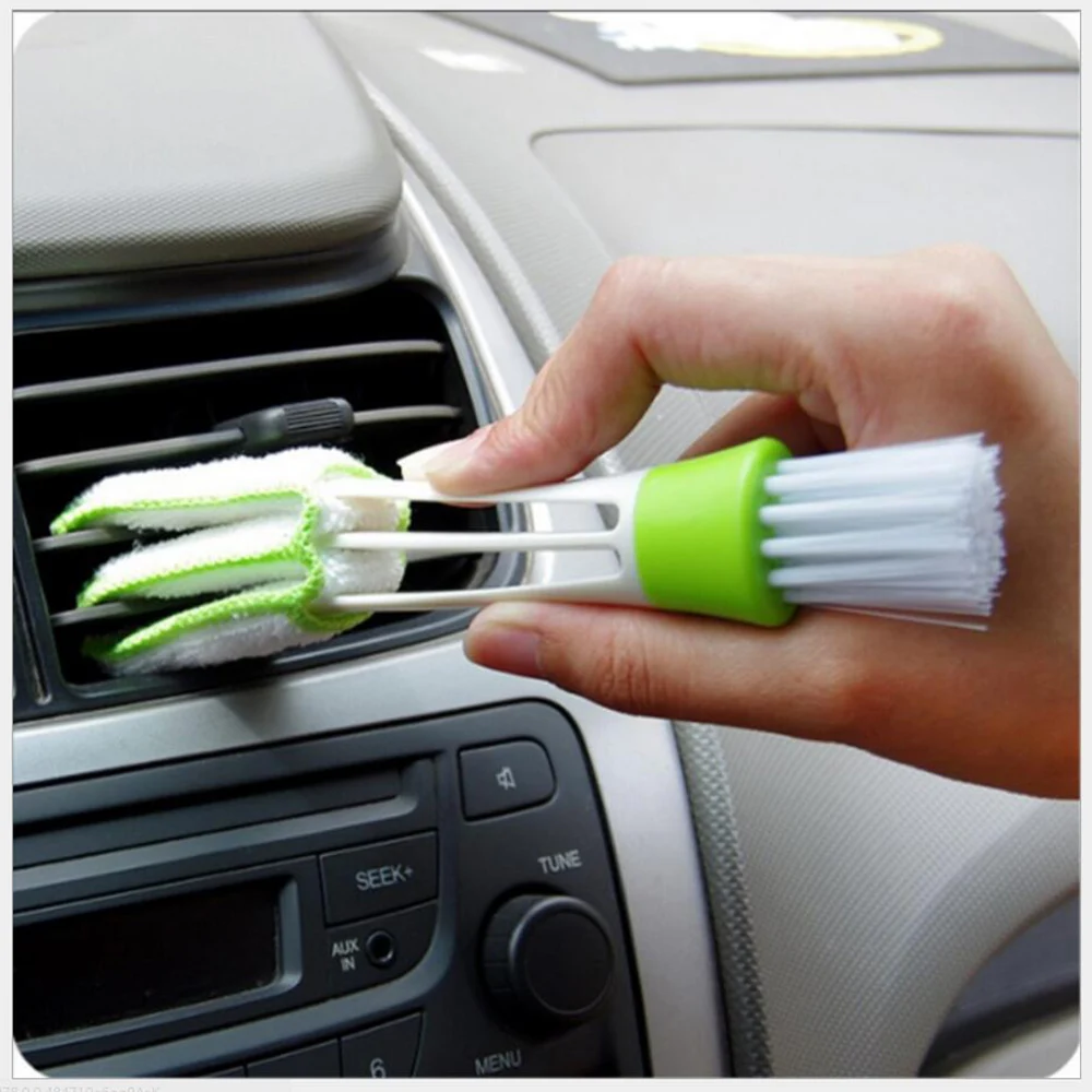 1PC Car Cleaning Brush Portable Air Conditioner Vent Slit Cleaner Mop