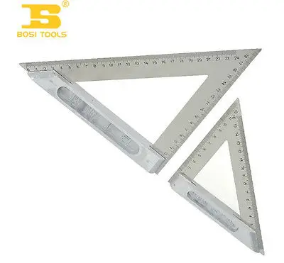 

BOSI One-Piece Professional 6"/150mm Dual Metric Steel Triangle Square