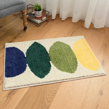 

Lemon Style Carpet Bathroom Bathtub Mat Absorbent Home Kitchen Bedroom Washroom Floor Mat Doormat Door Mat