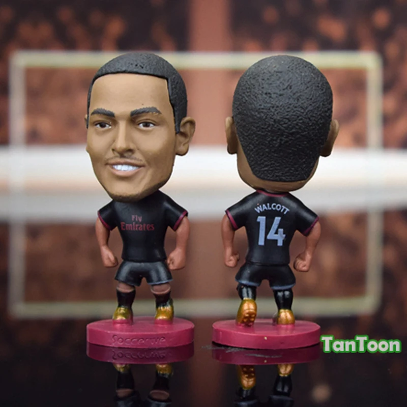 

Football star Soccer Star 14# WALCOTT (A-Black-2018) 2.5" Action Dolls Figurine