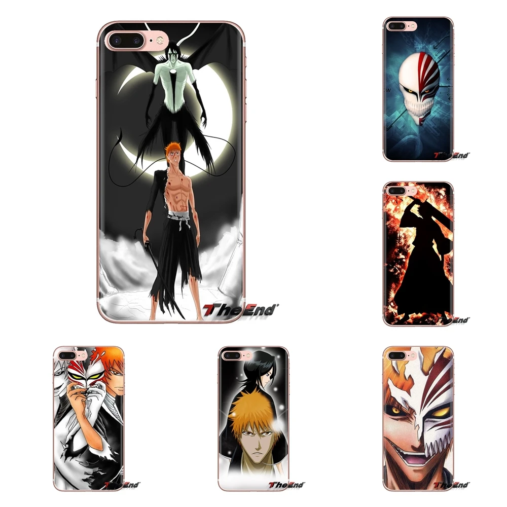 For Sony Xperia Z Z1 Z2 Z3 Z5 compact M2 M4 M5 C4 E3 T3 XA Huawei Mate 7 8 Y3II Silicone Skin Case Anime Manga Beyb bleach death |