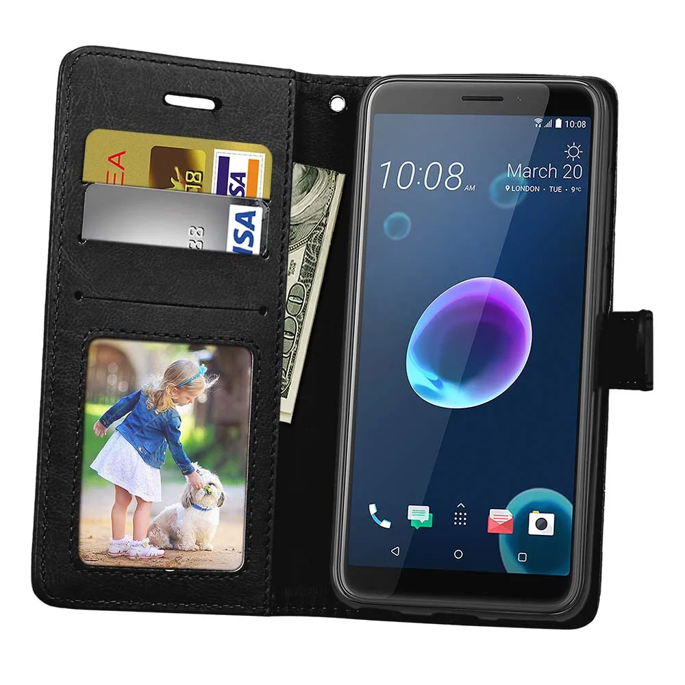 Модный кошелек для Sony Xperia L2 флип телефона XA2 ультра слот карт дизайн кожаный чехол