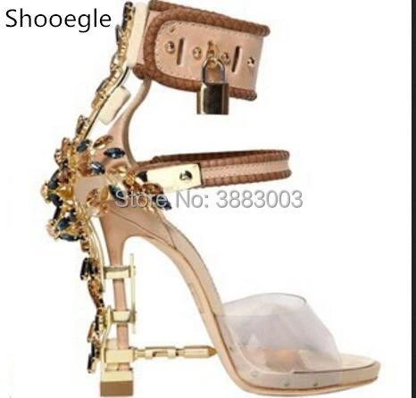 crystal covered shoes