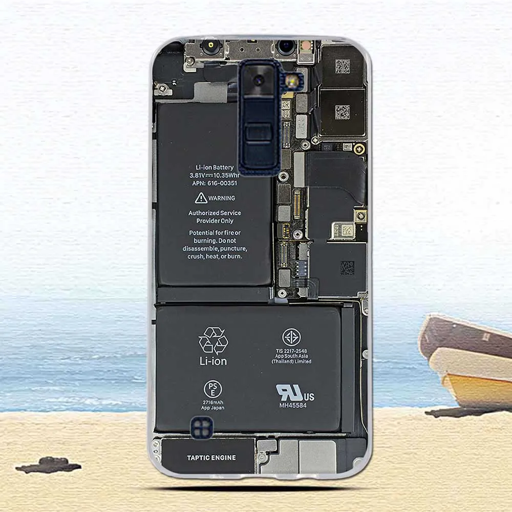 28 Мягкий чехол для LG K8 LTE K350 K350E K350N чехол силиконовый чехол для телефона Capa LG K8 чехол для LG K8 LTE чехол - Цвет: 28
