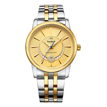 Мужские из нержавеющей стали Кварцевые Часы Montre Homme nuodun Моды для Мужчин Наручные Часы Водонепроницаемые Случайные Смотреть Relojes Часы